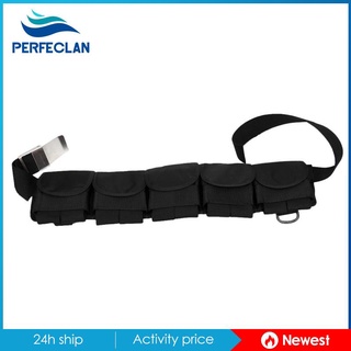 Scuba Diving Weight Belt with Pockets Quick Release Buckle Strap  4 Pockets