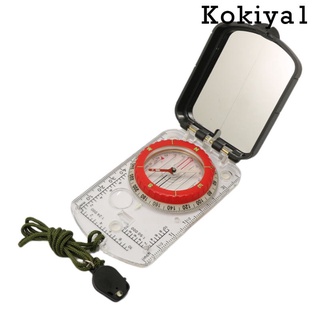 [HOT] Foldable Compass Scale Magnifier Map Ruler Outdoor Mountaineering Boating