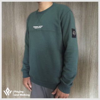 Crewneck Marshall Artist - สีเขียว