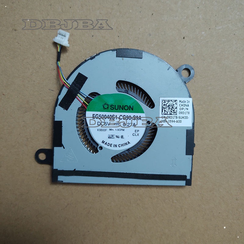 พัดลมระบายความร้อน Cpu สําหรับ DELL Latitude 7400 2 in 1 EG50040S1-CG90-S9A 09D1T8