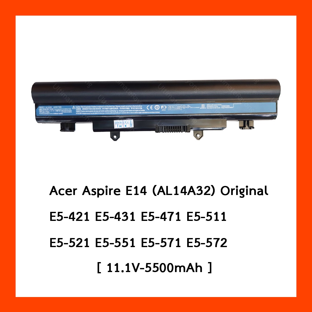 Battery Acer Aspire E14 AL14A32 Black (ORG)