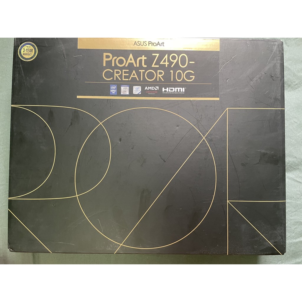 [มือสอง] Mainboard 1200 ASUS Z490 ProArt CREATOR 10G ประกัน JIB 06/24
