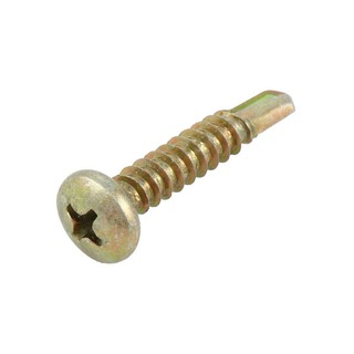 SELF-DRILLING SCREW BY TORA TP 10X1” 10EA สกรูปลายสว่าน TP 10X1 นิ้ว FITT 10 ตัว สกรู, น๊อตและแหวน อุปกรณ์ยึดติด เครื่อง