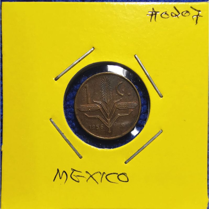 เหรียญ​หมุนเวียน​ เม็กซิโก​ Mexico​ 1​ Centarvo  #0207