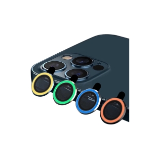 แหวนโลหะเรืองแสง ป้องกันเลนส์กล้อง สําหรับ For Iphone 13 Pro Max 12 Mini 11 Pro Max