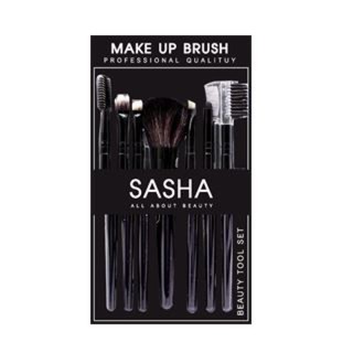 SASHA ชุดแปรงแต่งหน้า 7 ชิ้น พร้อมกล่อง