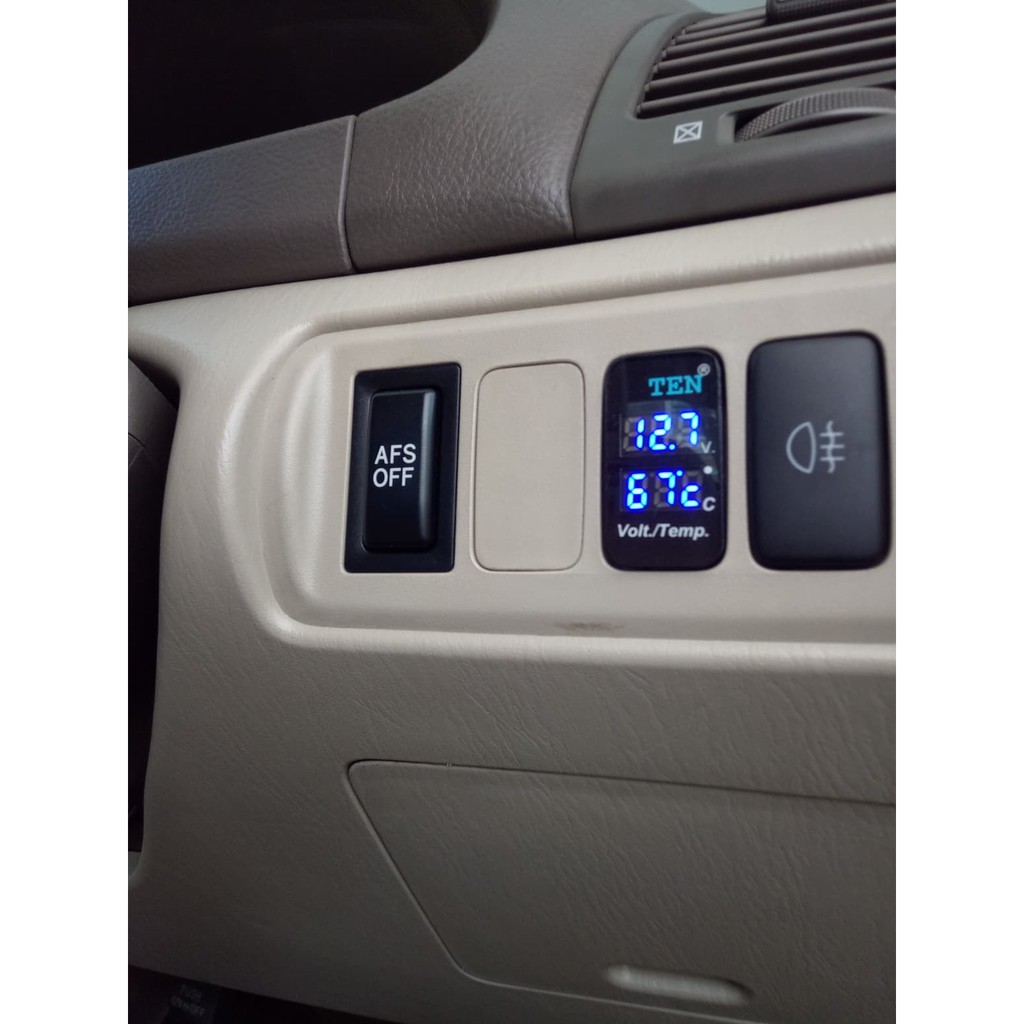 ตัวเตือนความร้อนรถยนต์ #เตือนด้วยเสียง VIGO, Commuter ,WISH, CAMRY ปี 02-06, INNOVA ปี 05-15 , AVANZ