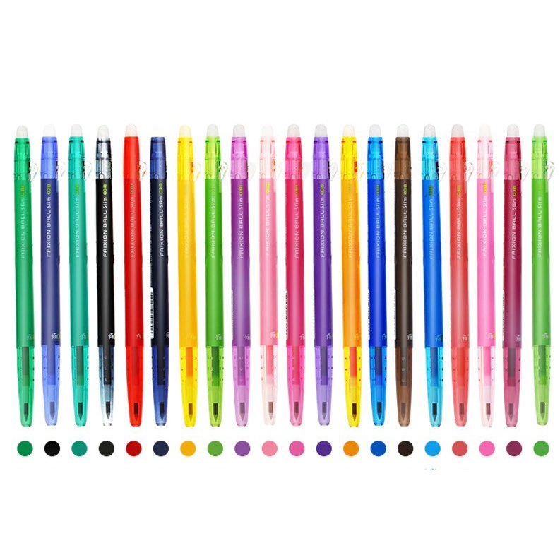 PILOT Frixion Ball Slim ปากกาลบได้ 0.38 มม. ของแท้ นำเข้าจากญี่ปุ่น [เครื่องเขียน pendeedee] รูปที่ 5