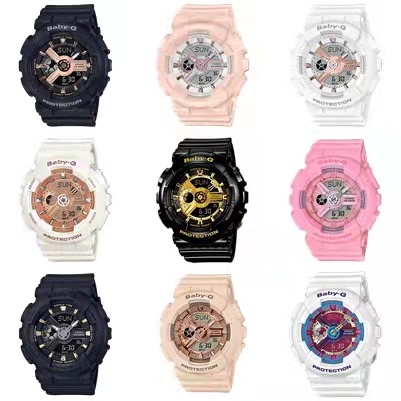 นาฬิกาCASIO BABY-Gของแท้100% BA-110 Series รุ่น BA-110-1A/BA-110-4A1/BA-110-4A2/BA-110-7A1/BA-110BC-