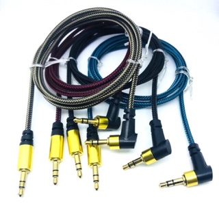 สายAUXสายเคเบิลAUX Audio Cableหัว3.5mm.สายยาว1เมตร