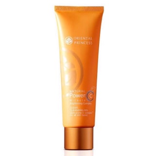 Oriental Princess Natural Power C Miracle Brightening Complex Clear Cleansing Gel 100g. เจล โฟม ล้างหน้า