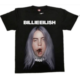 เสื้อยืดผ้าฝ้ายพรีเมี่ยมเสื้อยืดbillieeilish billie eilish t shirts  raptee