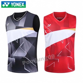 🔥🔥ชุดกีฬาแบดมินตัน YONEX🔥🔥ผ้าใส่สบาย ระบายอากาศดี ไม่ร้อน