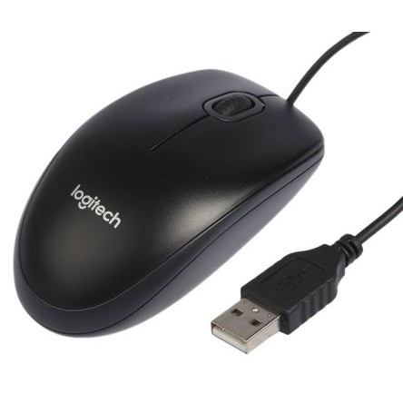 Mouse (เมาส์) USB Logitech B100