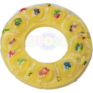 NICHATOYS Swimming Ring ห่วงยาง ห่วงยางเป่าลมสองชั้น ขนาด28 นิ้วคละสี DD5016