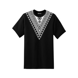 TRIANGLE Black T-shirt เสื้อยืดสกรีนลายกราฟฟิคเท่ๆ ซักไม่ซีด ไม่หด ไม่ย้วย ผ้าดีมาก เสื้อยืดสีดำ