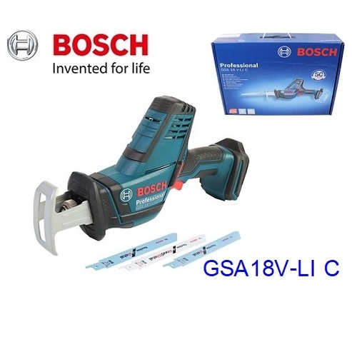 BOSCH เลื่อยอเนกประสงค์18V GSA18V-Li / 06016A5080 Compact (เครื่องเปล่า) ประกันศูนย์1ปี