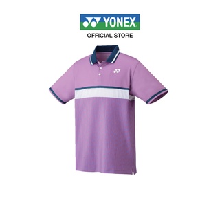 YONEX MENS POLO SHIRT 10386 เสื้อคอปก ผ้า Polyester มาพร้อมเทคโนโลยี Very Cool Dry เย็นสบายแห้งเร็วสัมผัสเนียนนุ่ม