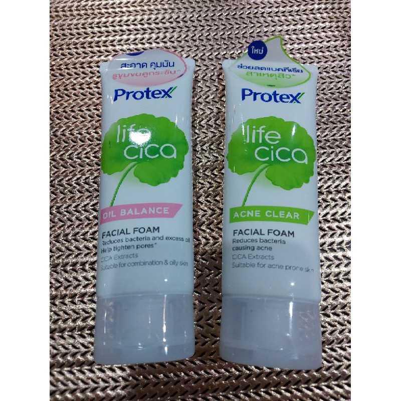 โฟมล้างหน้า Protex Life Cica 100g.