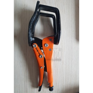 Grip-on คีมล็อกตัวยู  9 นิ้ว จับเหล็กฉาก (125-09) ของแท้นำเข้าจากสเปน