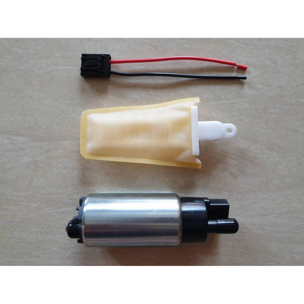 ปั๊มติ๊กในถัง+กรอง NISSAN B13,B14,NEO MITSUBISHI E-CAR ปลั๊กใหญ่