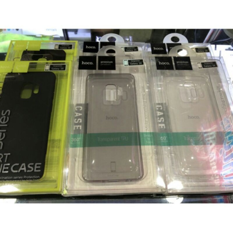 เคส Samsung s9. แบบบาง. Hoco(แบบซิลิโคน)