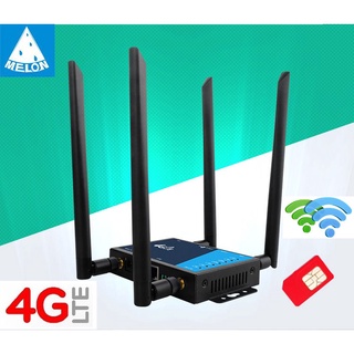 4G Router เราเตอร์ ใส่ซิม ปล่อย WiFi 300Mbps ถอด เปลี่ยน เสา ได้ สัญญาณแรง Indoor/Outdoor Single Wifi Transmission