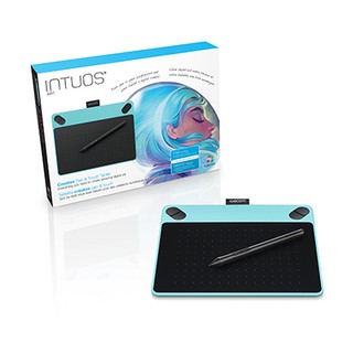 Wacom Intuos Art Pen & Touch Tablet Small (Mint Blue) | Shopee Thailand