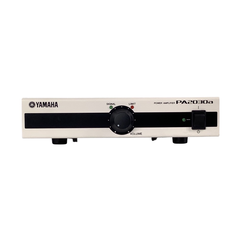 Yamaha PA2030A เพาเวอร์แอมป์ 130W 2 ช่อง สีดำ