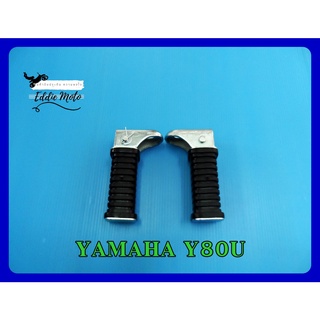 SUZUKI RC80  RC100 RC100G  RC100M FRONT FOOT REST RUBBER (LH&amp;RH) SET PAIR // ยางพักเท้าหน้า ซูซุกิ สินค้าคุณภาพดี