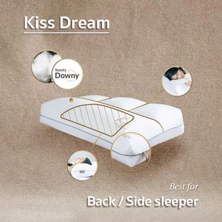 KOMFY หมอนสุขภาพ บรรเทาอาการปวดคอ กันไรฝุ่น Kiss Dream รองรับศรีษะ
