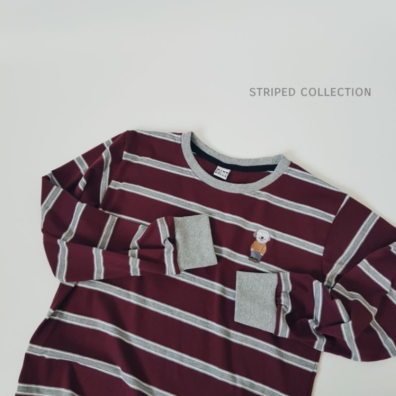 เสื้อลายทางแขนยาว ░ Striped collection . Long sleeve t-shirt ราคา ถูกที่สุด ดีลบีเคเค แกลเลอรีภาพที่ 4