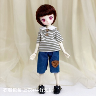 ชุดเครื่องแบบตุ๊กตาโลลิต้า 1/6 Bjd สําหรับตุ๊กตา 28 ซม.