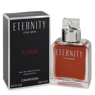 Ck Eternity Flame For Men edt 100ML กล่องซีล(เช็คสต้อคก่อนทำรายการนะคะ)