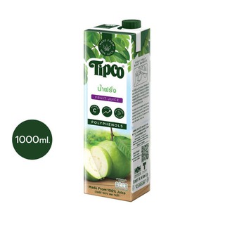 TIPCO น้ำฝรั่ง Guava Juice 100% ขนาด 1000 มล.