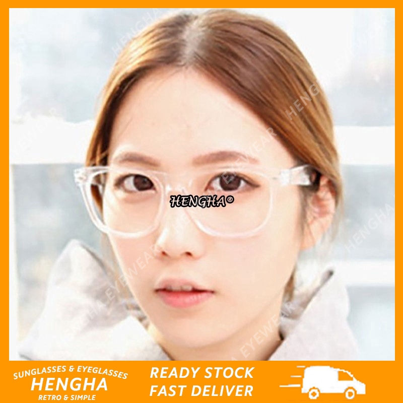Hengha RB2140 แว่นสายตาใสทรงสี่เหลี่ยมเปลี่ยนเลนส์ใสเปลี่ยนได้