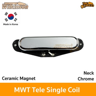 Wilkinson MWT Tele Pickup Ceramic Magnet ปิ๊กอัพกีต้าร์ เทเล Vintage ตำแหน่ง Neck (MWTN) Made in Korea