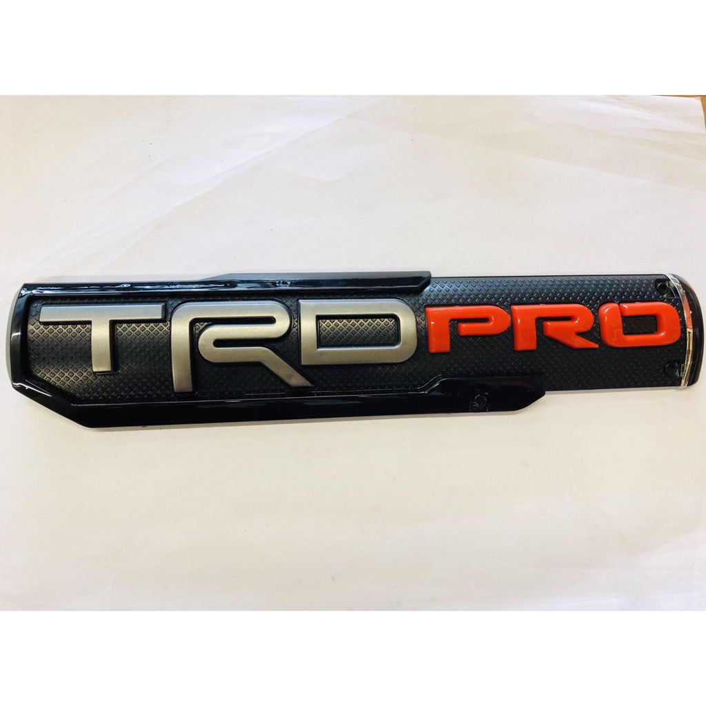 TOYOTA TRD PRO ประตู BADGE TRD EMBLEM โลโก้ HILUX