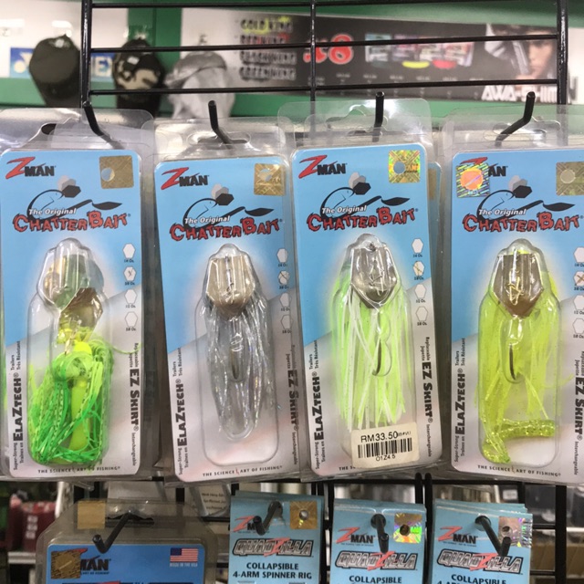 เหยื่อ Zman Chatter EzSkirt Ela ZTech