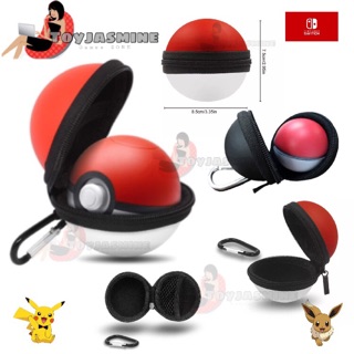 พร้อมส่ง!! Travel POKE’BALL Case Bag for NINTENDO SWITCH Accessaries Pokeball (Red-White, Black) มีบริการเก็บเงินปลายทาง