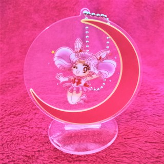 พร้อมส่ง! เซเลอร์มูน Sailor moon อะคริลิคใส ตั้งโชว์รูปเซเลอร์มูนน้อย sailor chibi moon