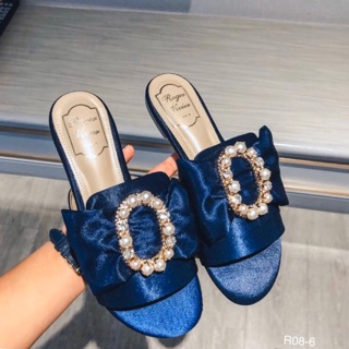 🌟งานเข้าใหม่ 🌟  Roger​ vivier sandal 2019งานใหม่ล่าสุดชนshop ไปเลยจ้า สวยตาแตก