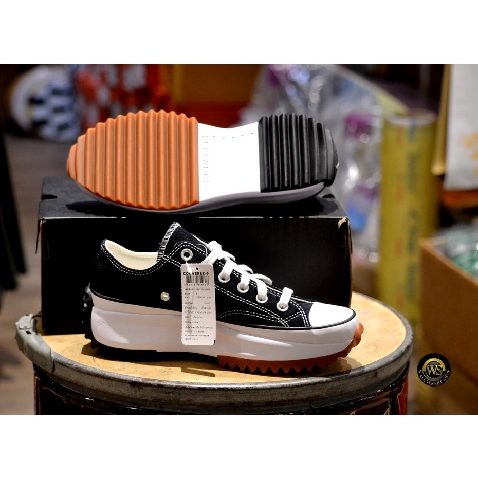 ลิขสิทธิ์แท้]Converse run Star HIKE ox black in stock now Stock