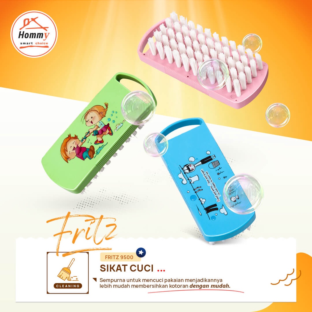 HOMMY FRITZ 9500 แปรงล้าง