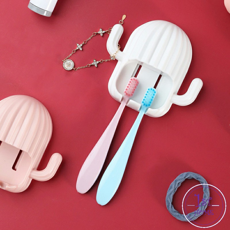 ที่ใส่แปรงสีฟัน ชั้นวางของในห้องน้ำทรงน้องบอง  ที่วางแปรงสีฟันติดผนัง Toothbrush holde - รูปที่ 3