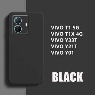 เคสโทรศัพท์ซิลิโคน TPU แบบนิ่ม ป้องกันเลนส์ สําหรับ VIVO T1 5G T1X Y33T Y21T Y01 Y33T 2022 T1