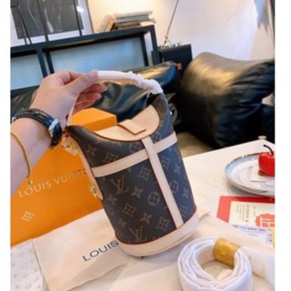 L * * *v  s Vintage printed bucket bag womens bag sUqK
