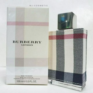 JUL02 ส่งฟรี Burberry London For Women EDP 100m กล่องซีล  กลิ่นผู้ดีสุดๆ หอมแบบอบอุ่นๆ กลิ่นหอมของดอกกุหลาบและดอกมะลิ