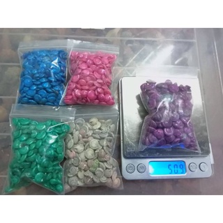 เปลือกหอยน้อยหลากสี ขนาด 50กรัม