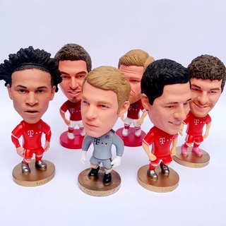 โมเดลฟิกเกอร์นักฟุตบอล Superstar Muller Ancenotti Alonso Costa ของเล่นสําหรับเด็ก